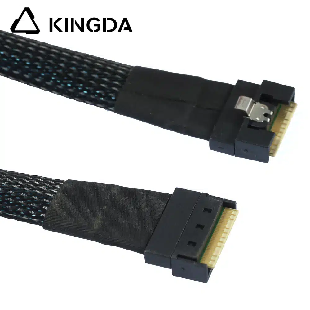 Prevent crooked insertion SFF 8654 8I to 8 male to male