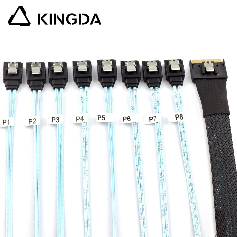 Prevent crooked insertion SFF 8654 8I to dual MCIO SFF 8654 8I