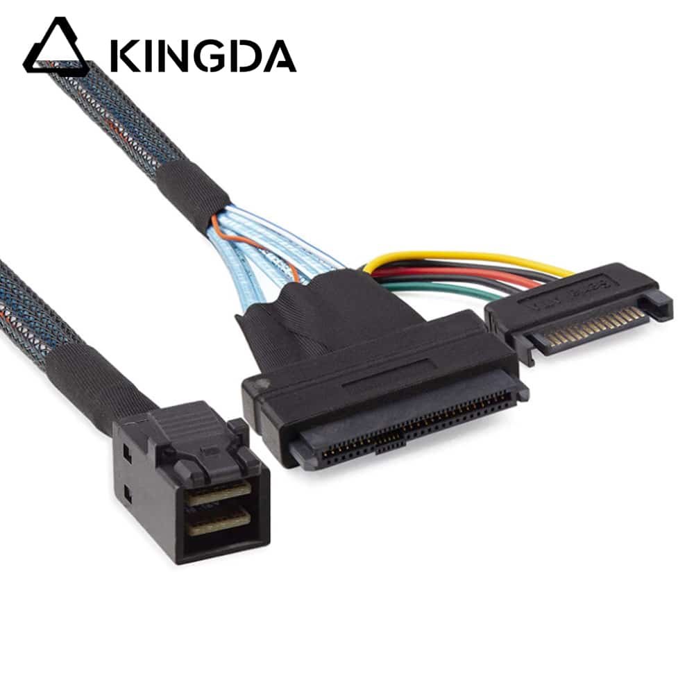 SAS 3.0 SFF-8643 to sff 8639 with sata 15p