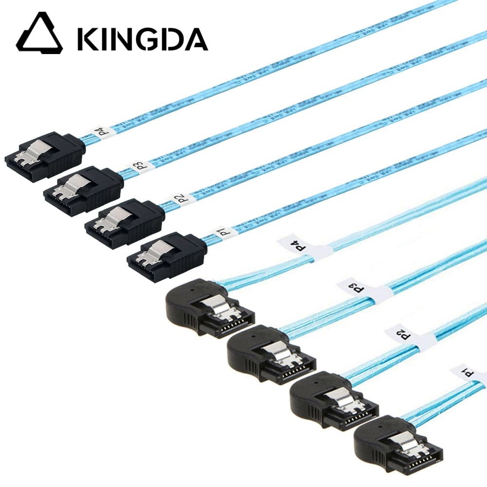 SAS 4.0 4 90 degree SATA 7P to sata 7P