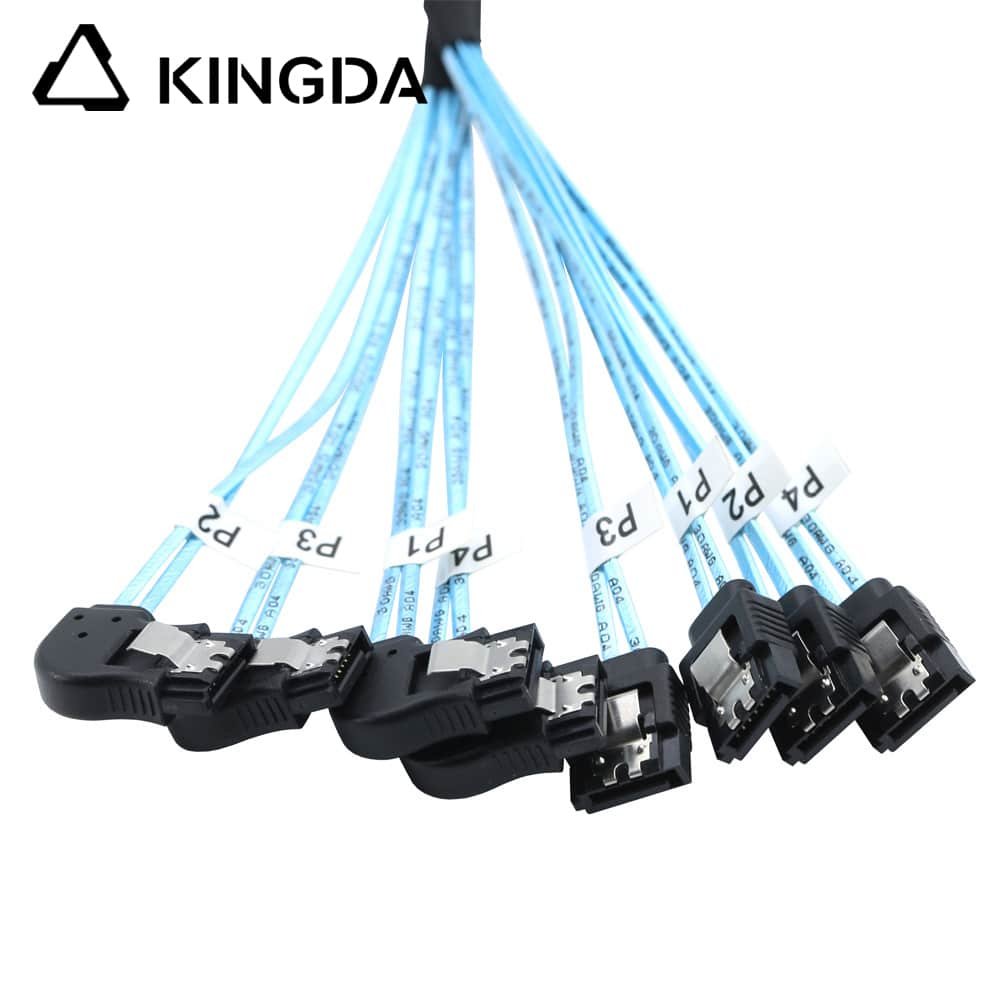 SAS 4.0 4 left turn SATA 7P to sata 7P