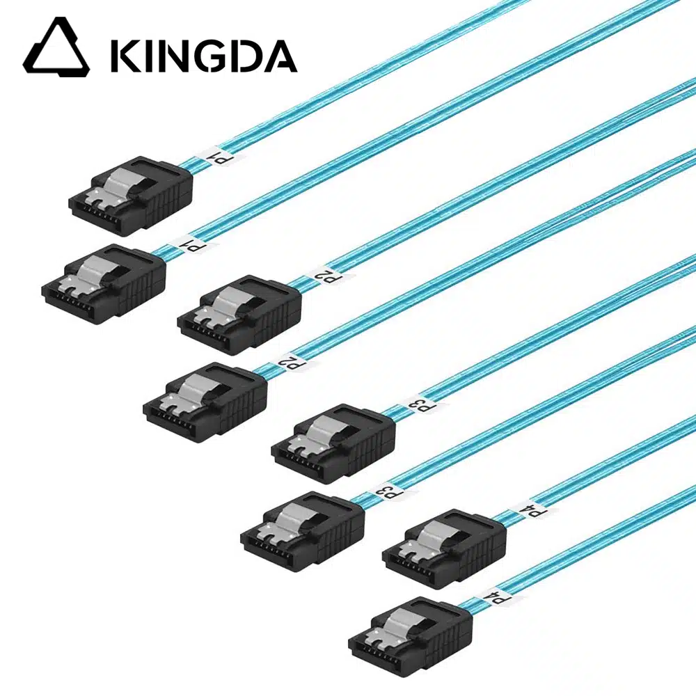 SAS 4.0 4 port straight SATA 7P femlae to 4 sata 7P