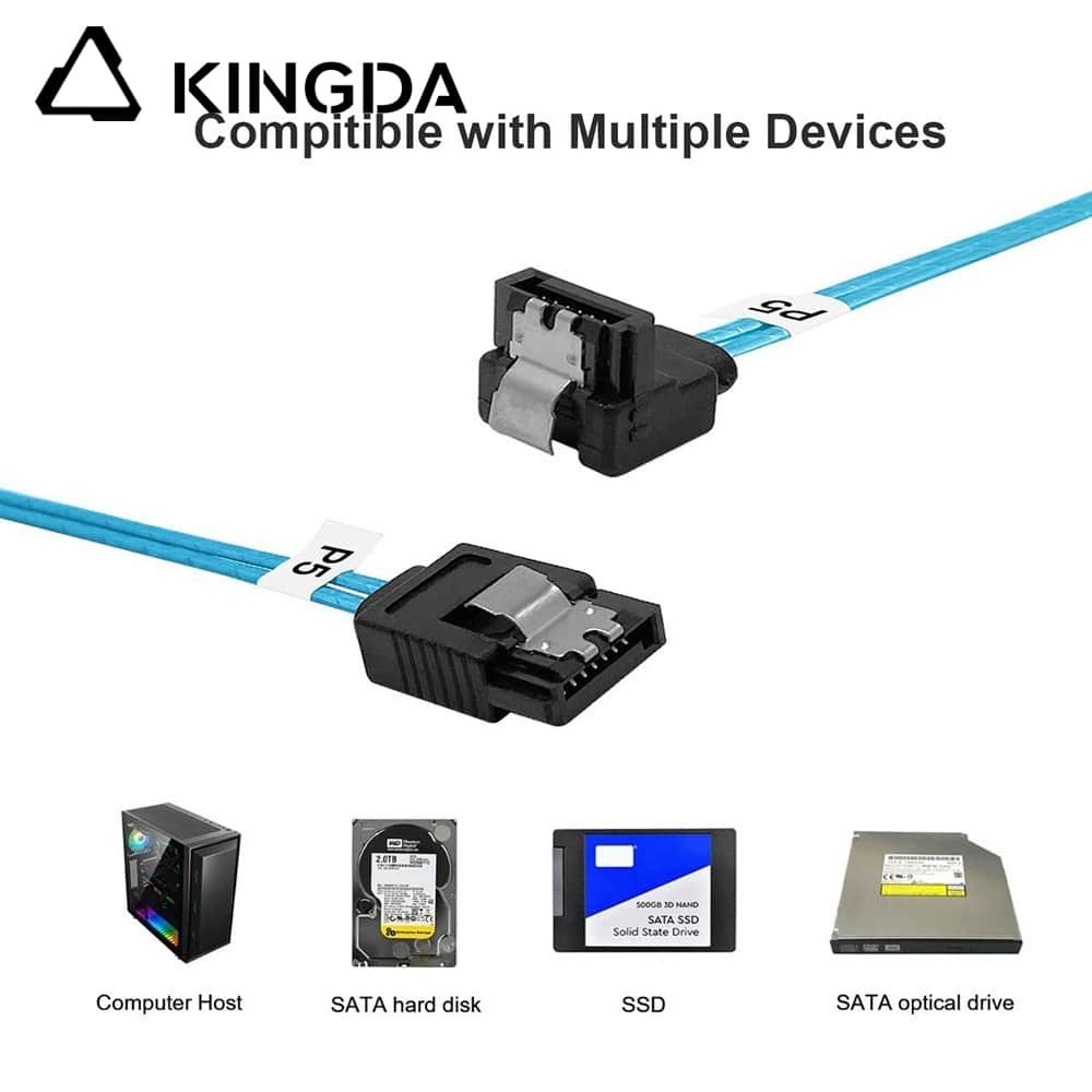 SAS 4.0 6 SATA 7P to right angle sata 7P