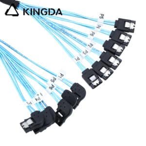 SAS 4.0 6 right angle SATA 7P to sata 7P