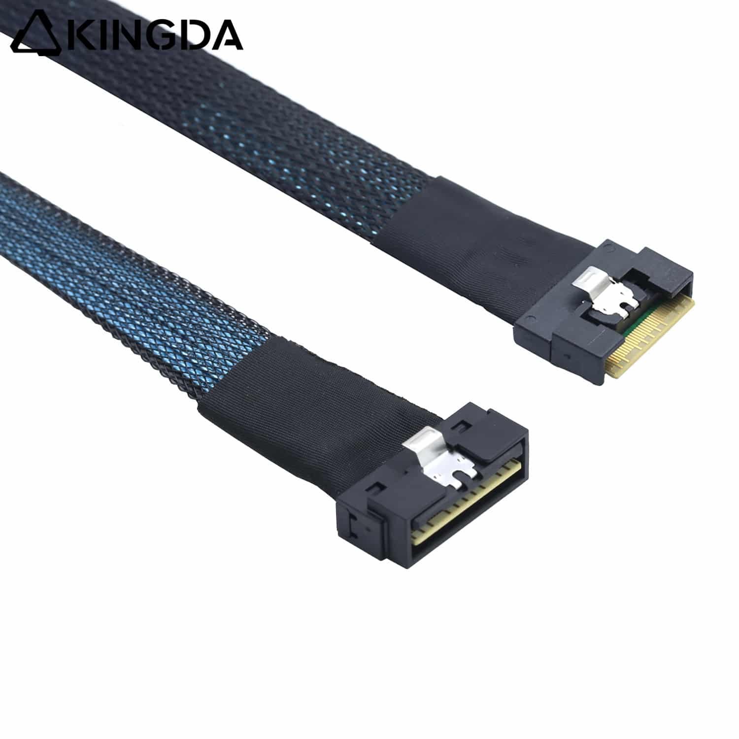 SAS 4.0 Low profile Slim SAS SFF 8654 8I (74P) to sff 8654 8i