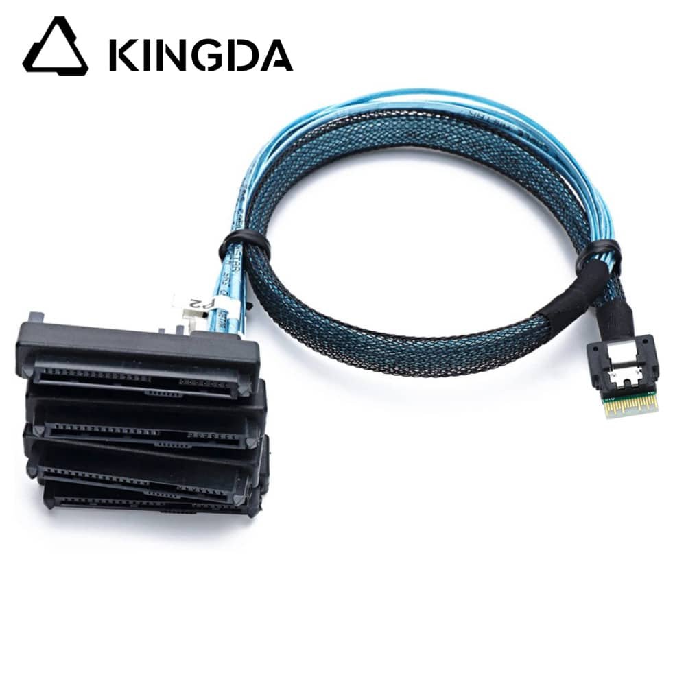 SAS SFF 8654 4I 38p TO 4 SFF 8482 2-IN-1