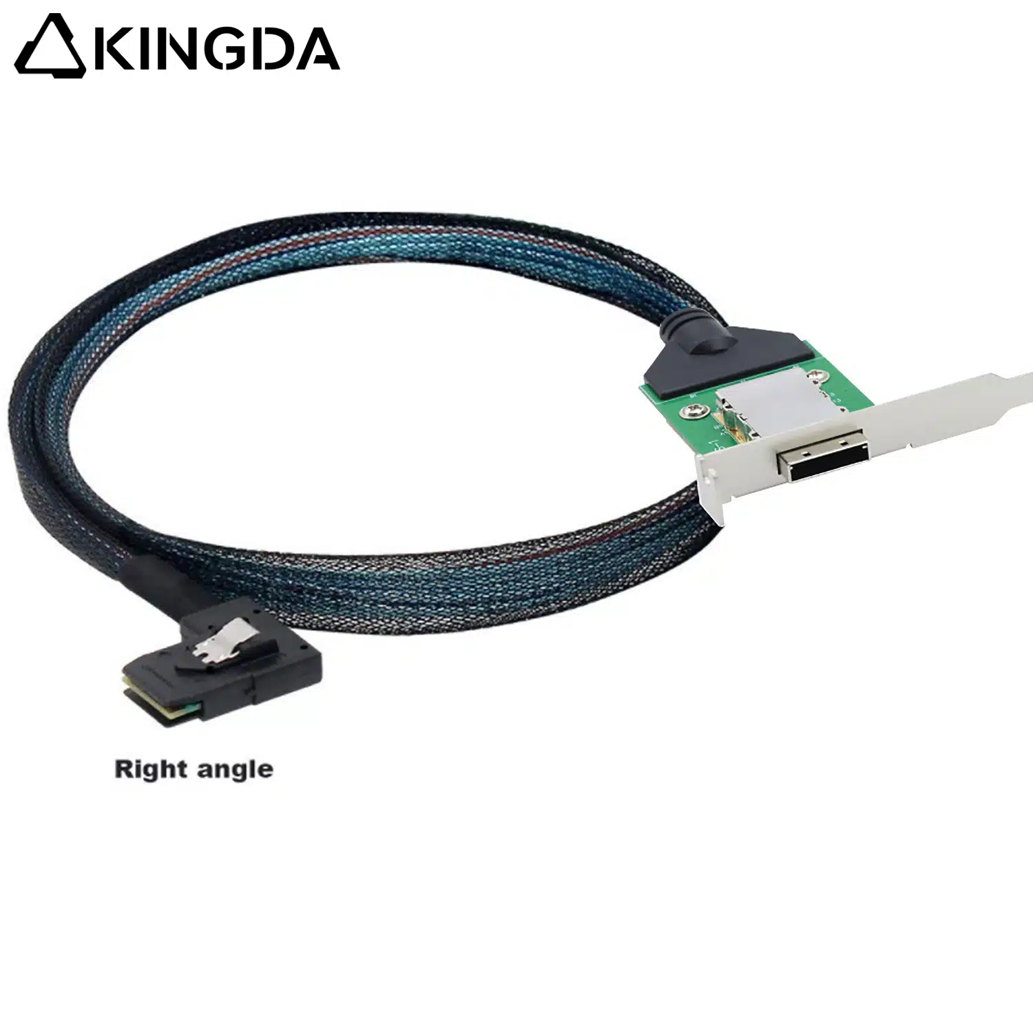 SAS3.0 8088 26p female to right bend 8087