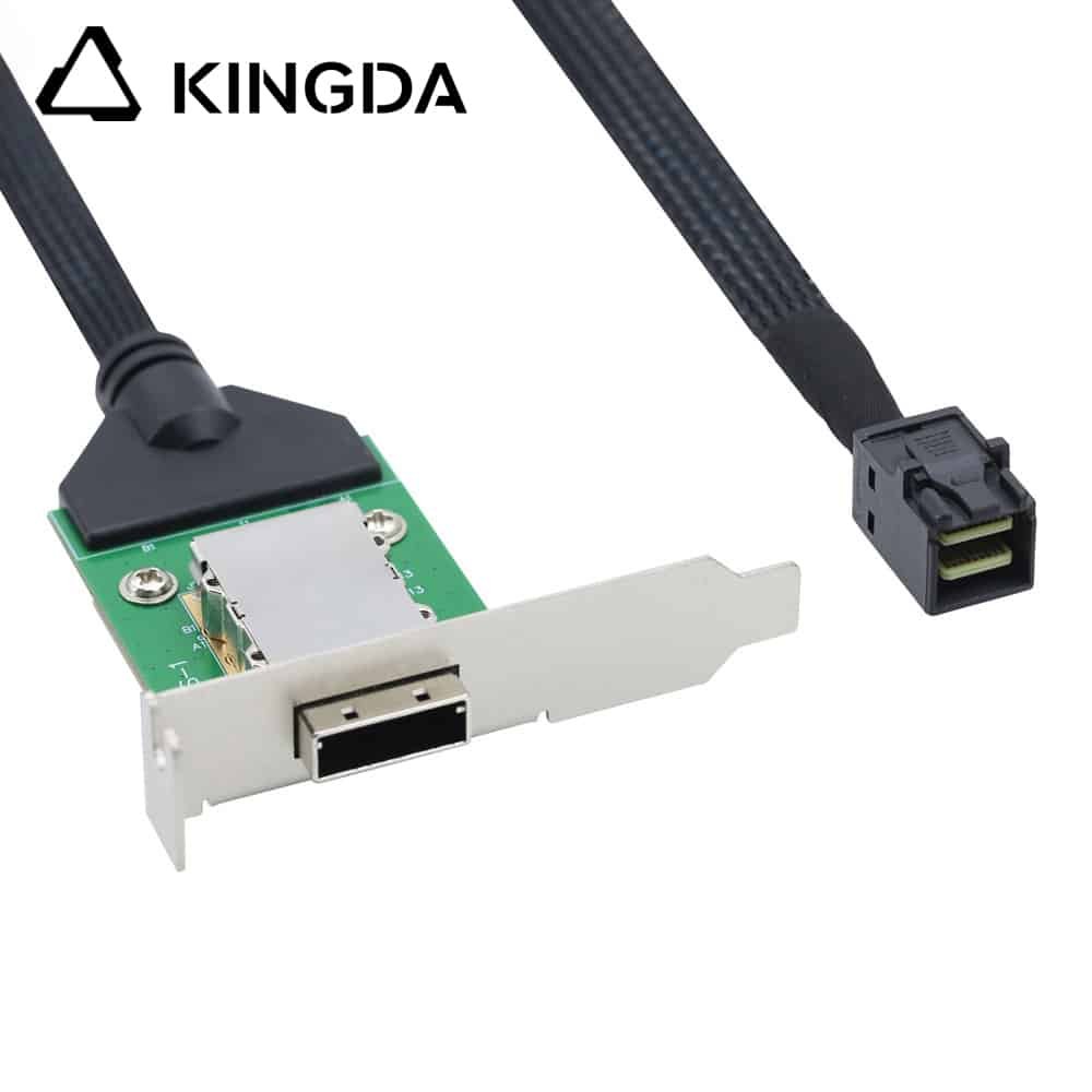 SFF 8088 26p female to SFF 80643 male