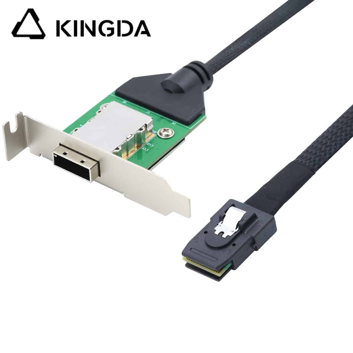 SFF 8088 26p female to SFF 8087 male