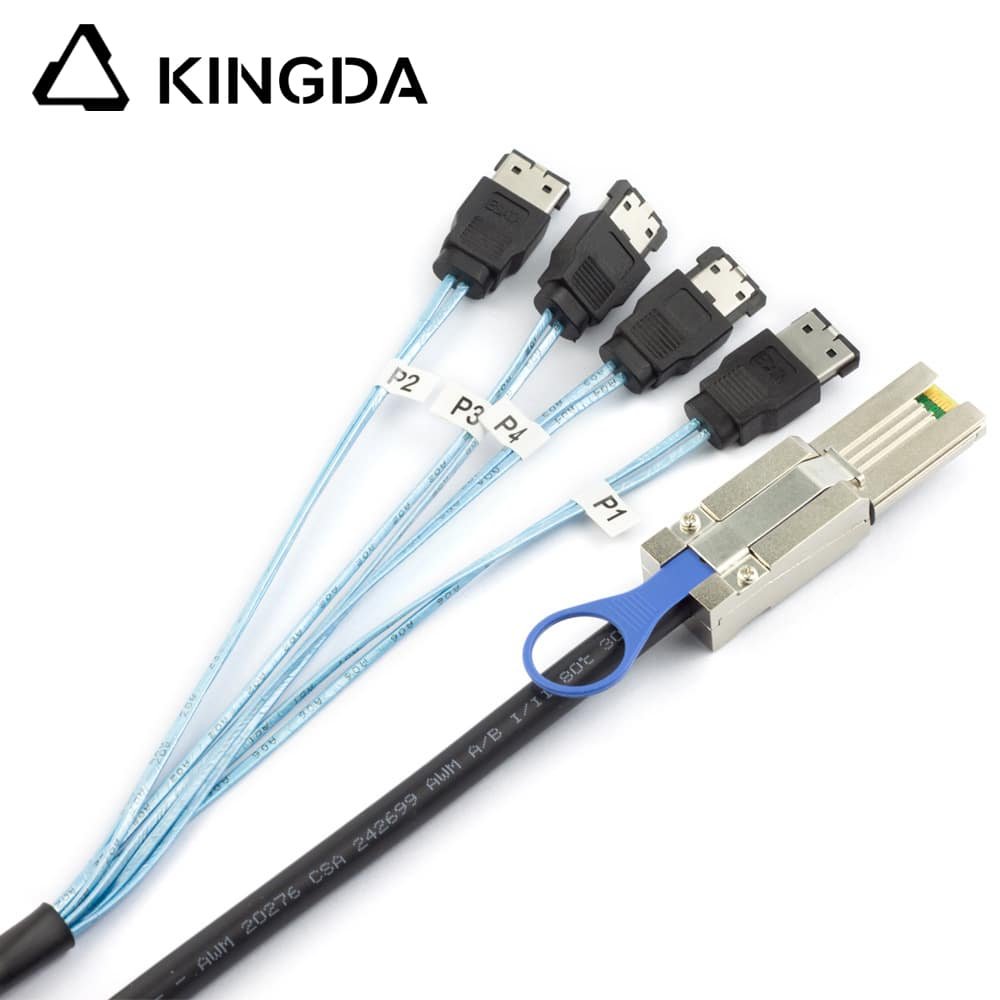 SFF 8088 26p to 4 E-sata with speing