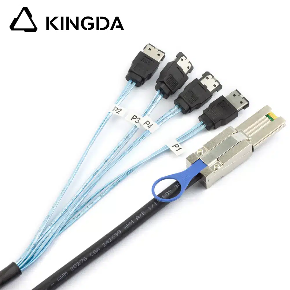 SFF 8088 26p to 4 E-sata with speing