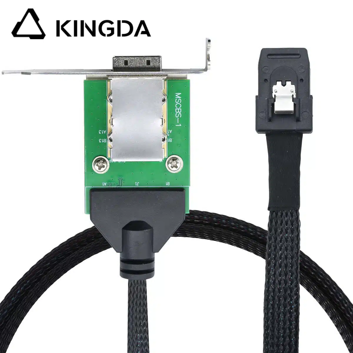SFF 8088 receptacle to 8087 male