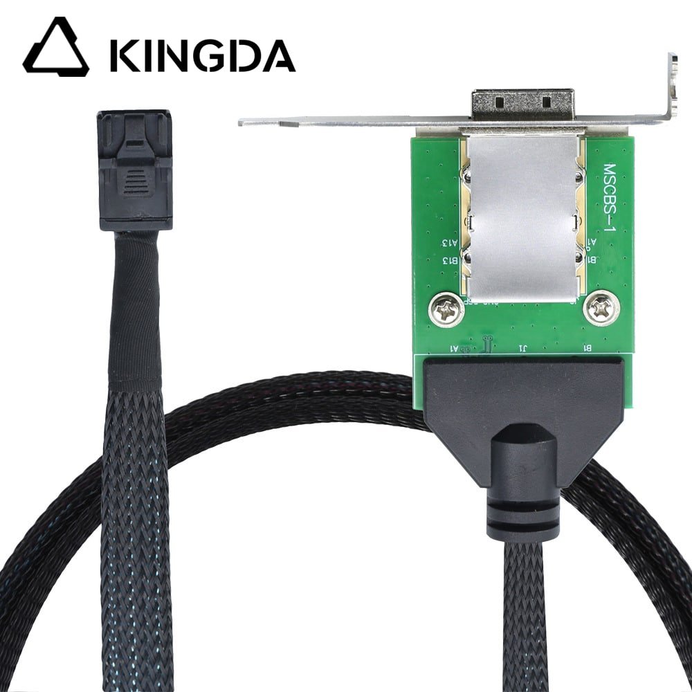 SFF 8088 receptacle to 8643 male