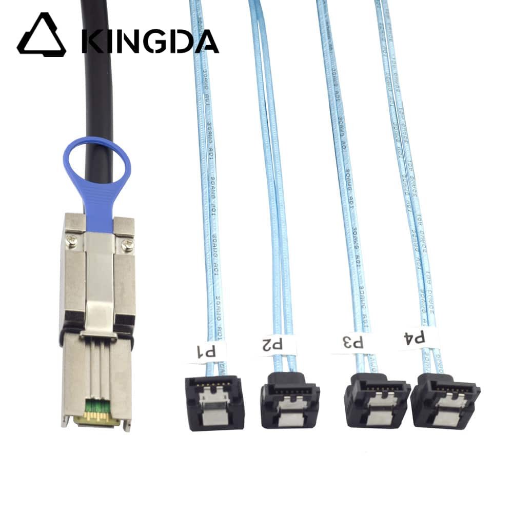 SFF 8088 to 4 right angle sata 7p