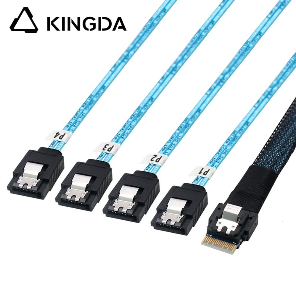 SFF 8654 4I TO 4 sata 7P female