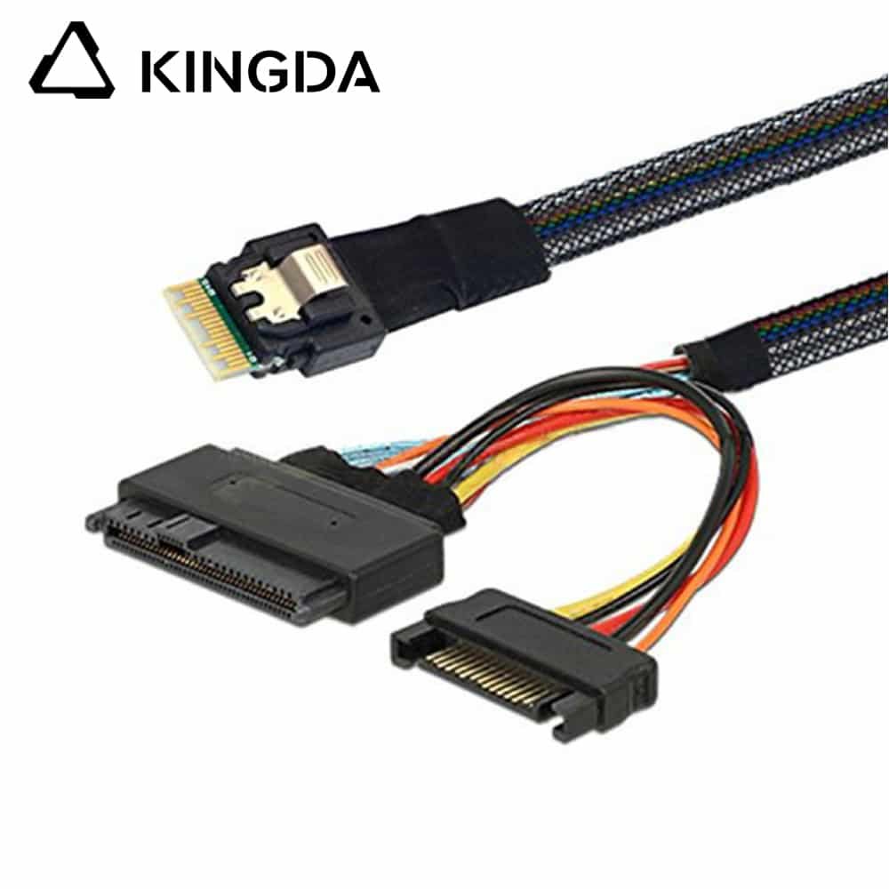 SFF 8654 4I TO U.2 SFF 8639 WITH SATA 15P