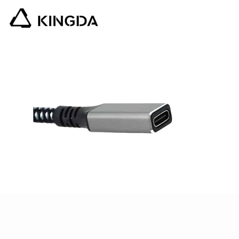 USB C cable aluminum case