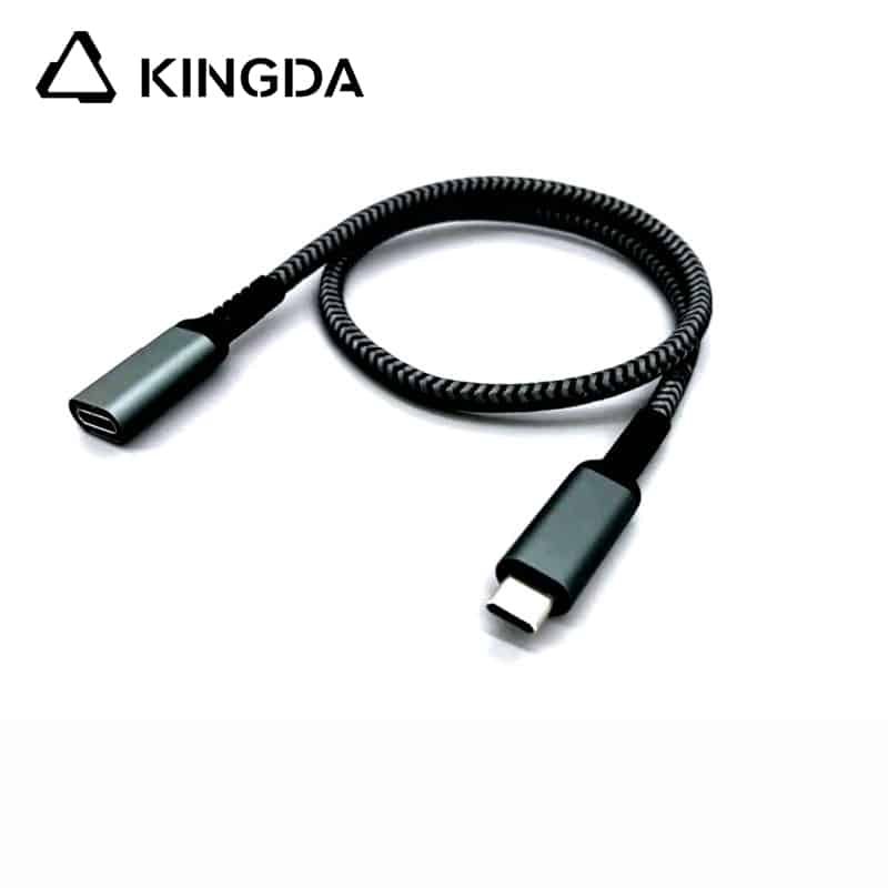 USB C cable metal case