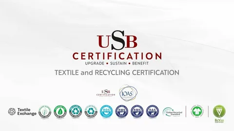 USB certification logos representing compliance, sustainability, and quality assurance.