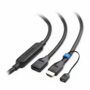 HDMI active cable featuring signal booster for better connectivity
