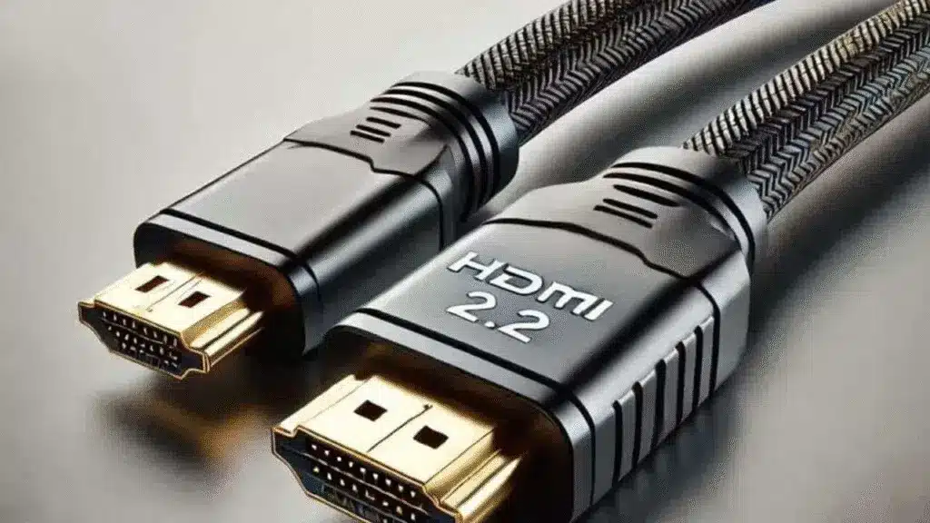 Braided HDMI 2.1 cables supporting 8K resolution and 48Gbps bandwidth