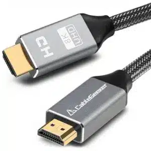 CableGeeker 8K HDMI cable for UHD video and high speed data transfer