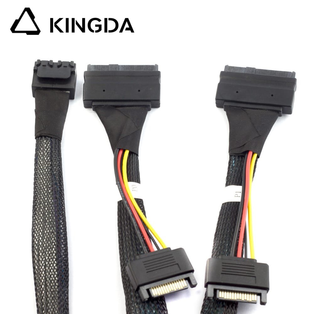 dual port SFF 8643 8i to sff 8639 with sata 15P
