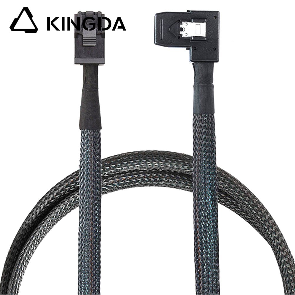 left bend MINI SAS 3.0 sff 8643 male to straight