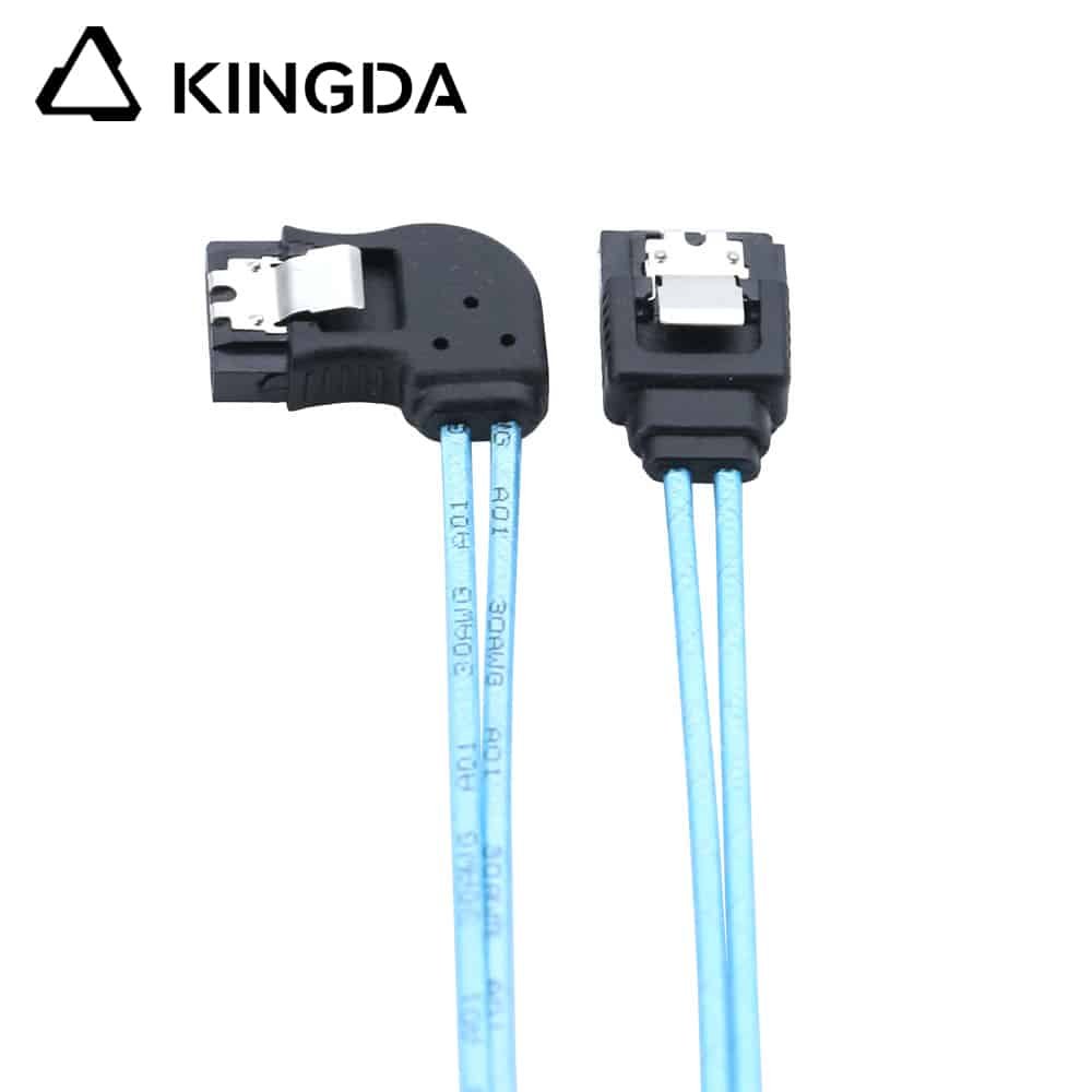 left bended stat 7P female to sata 7P