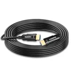 Long HDMI cable roll for 4K and 8K high resolution displays
