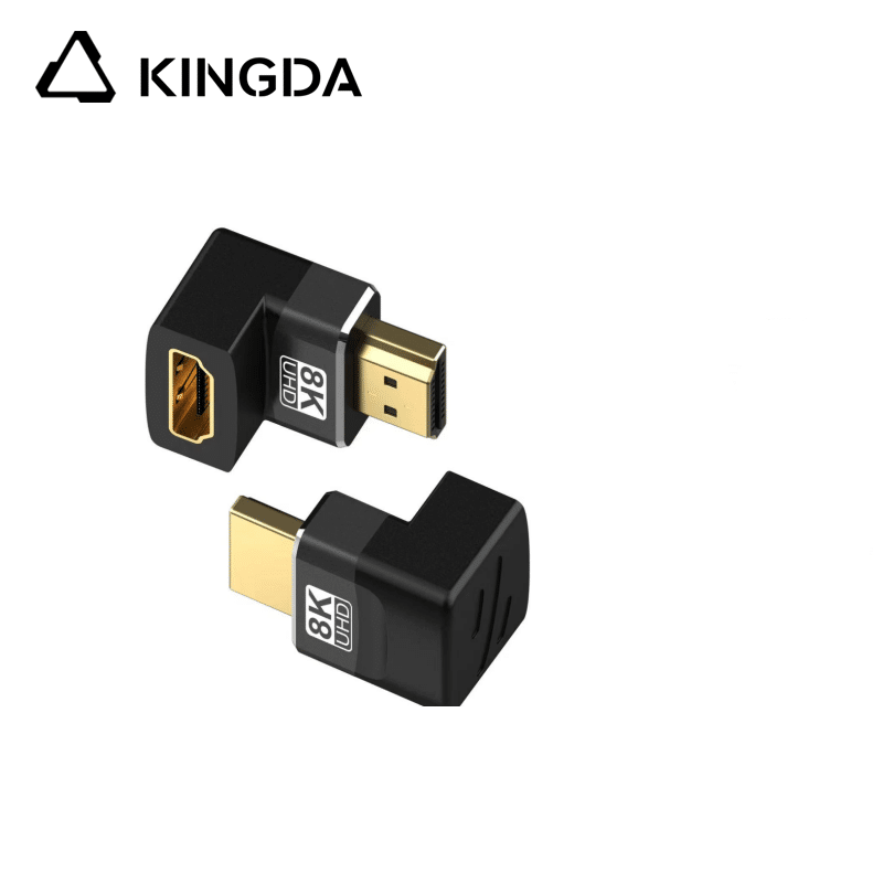 metal casing upside HDMI 2.1 male to female Adapter