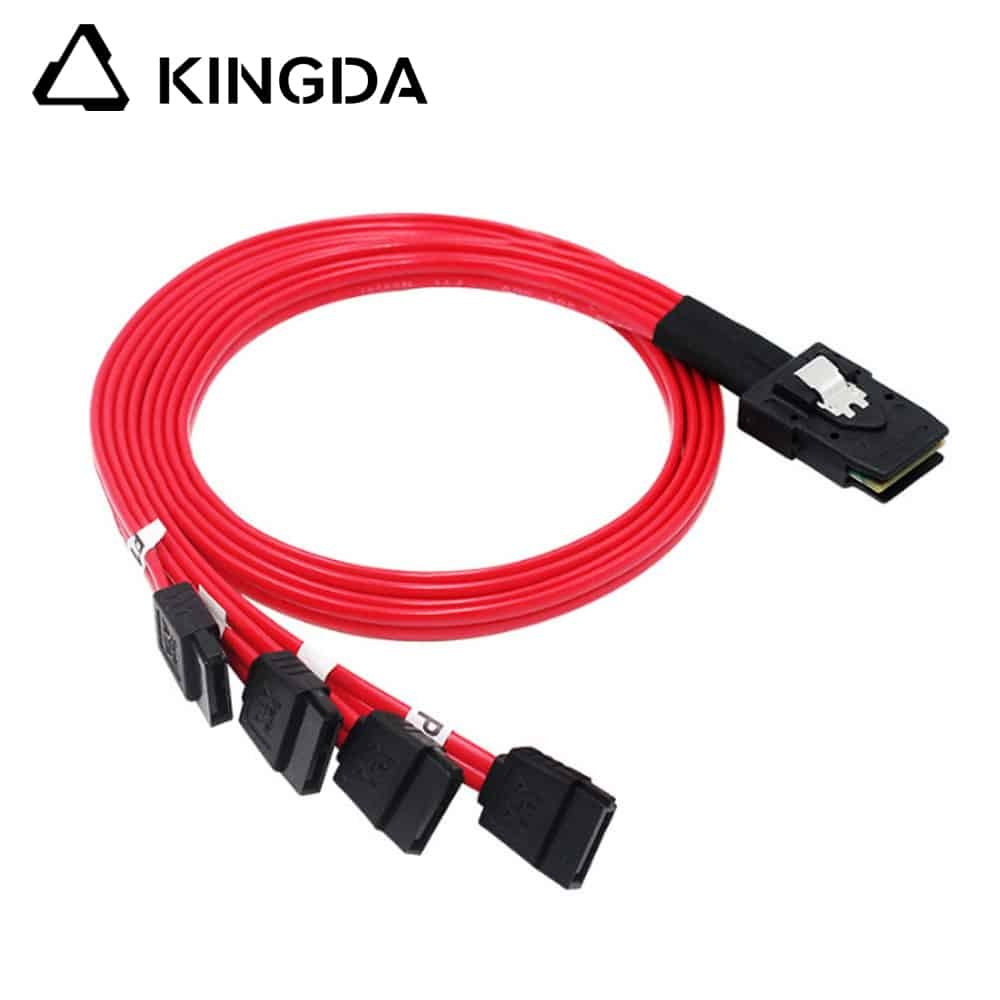 red external network MINI SAS 8087 to 4X SATA