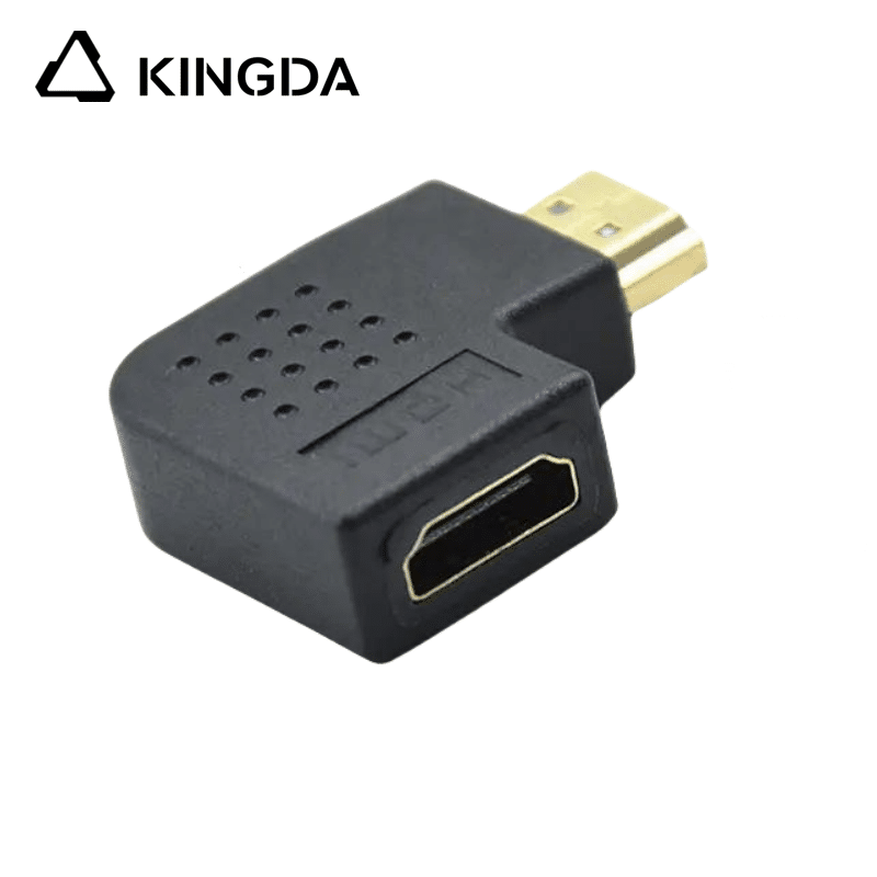 righ turn 8K HDMI Male to female adapter