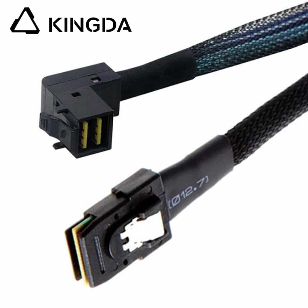 right angle 90 degree MINI SAS 8087 cable