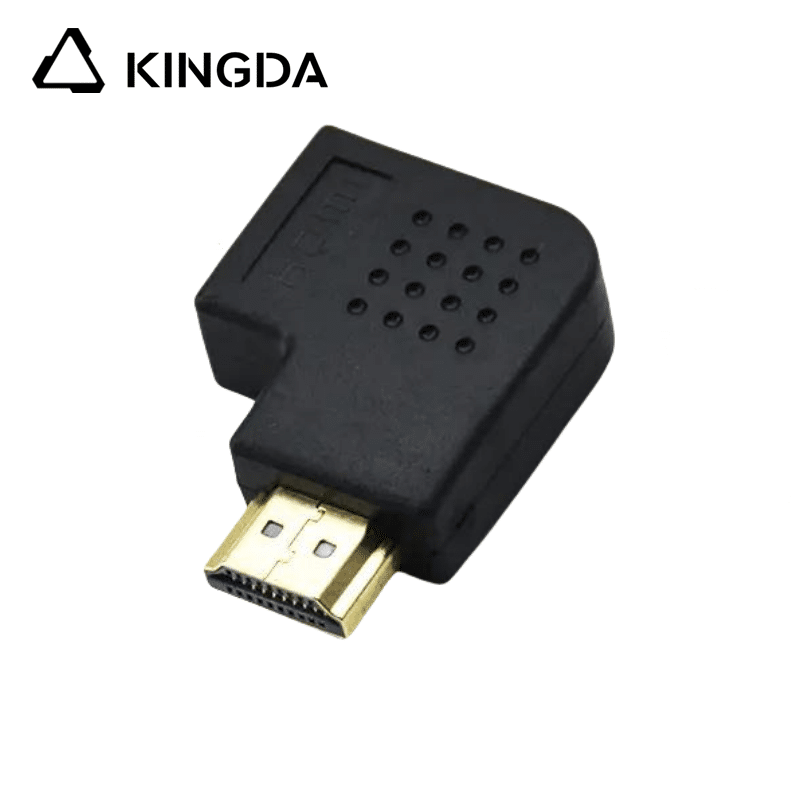 right bend HDMI 2.1 male to female Adapter