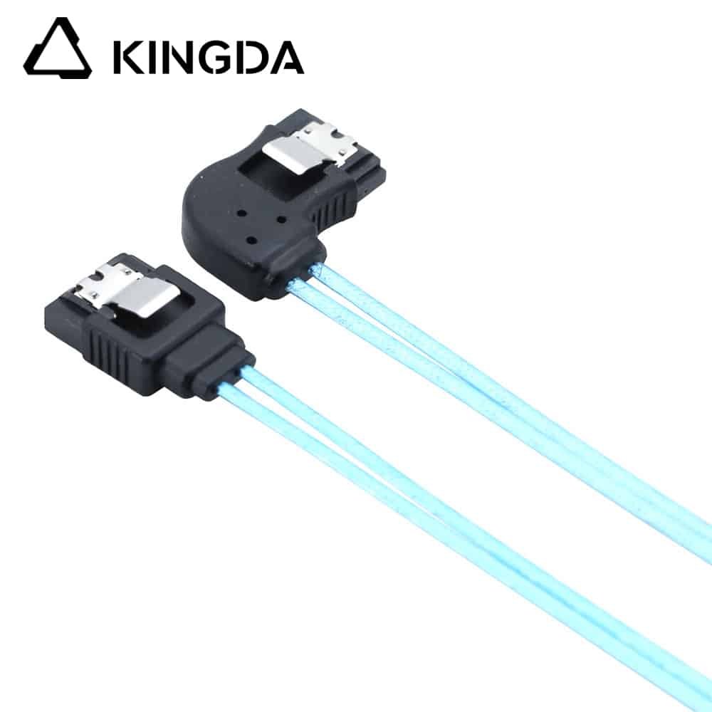 right bend SATA 7P female to SATA 7P female