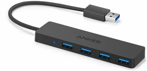 Anker USB 3 hub with four ports