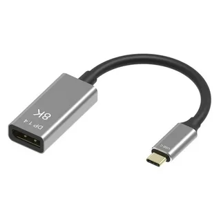 USB-C to DisplayPort 1.4 adapter supporting up to 8K resolution display output