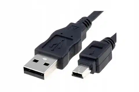 USB Type A to USB Mini connector cable