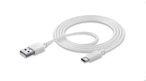 Long USB Type-A to USB Type-C cable for power and data