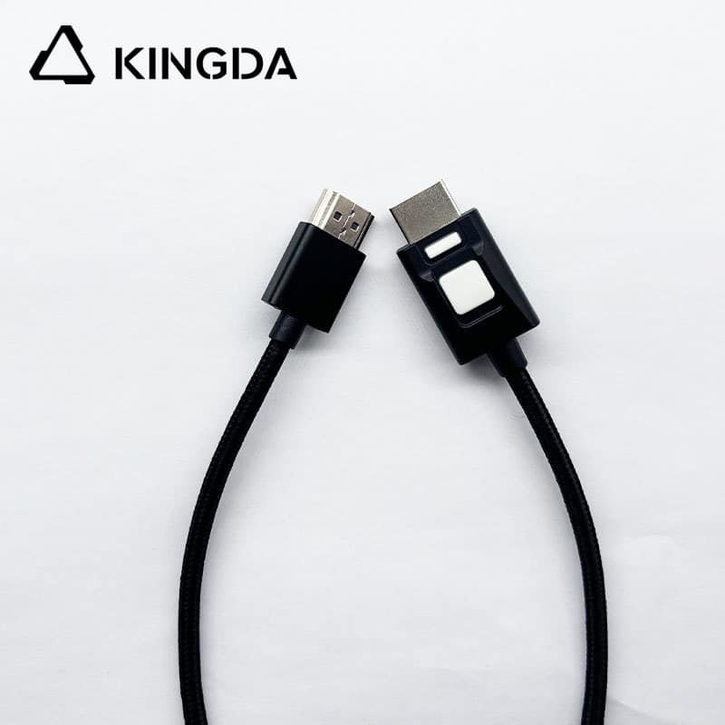 HDMI cable with buckle