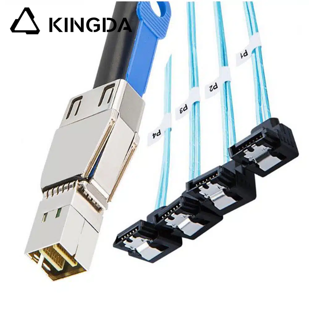 SAS3.0 8644 36p to 4X 90 degree sata 7p