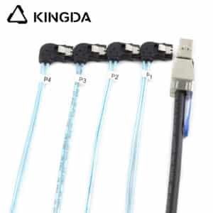 SAS3.0 8644 36p to 4X right bended sata 7p