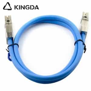 SFF 8644 to SFF 8644 Military blue cable