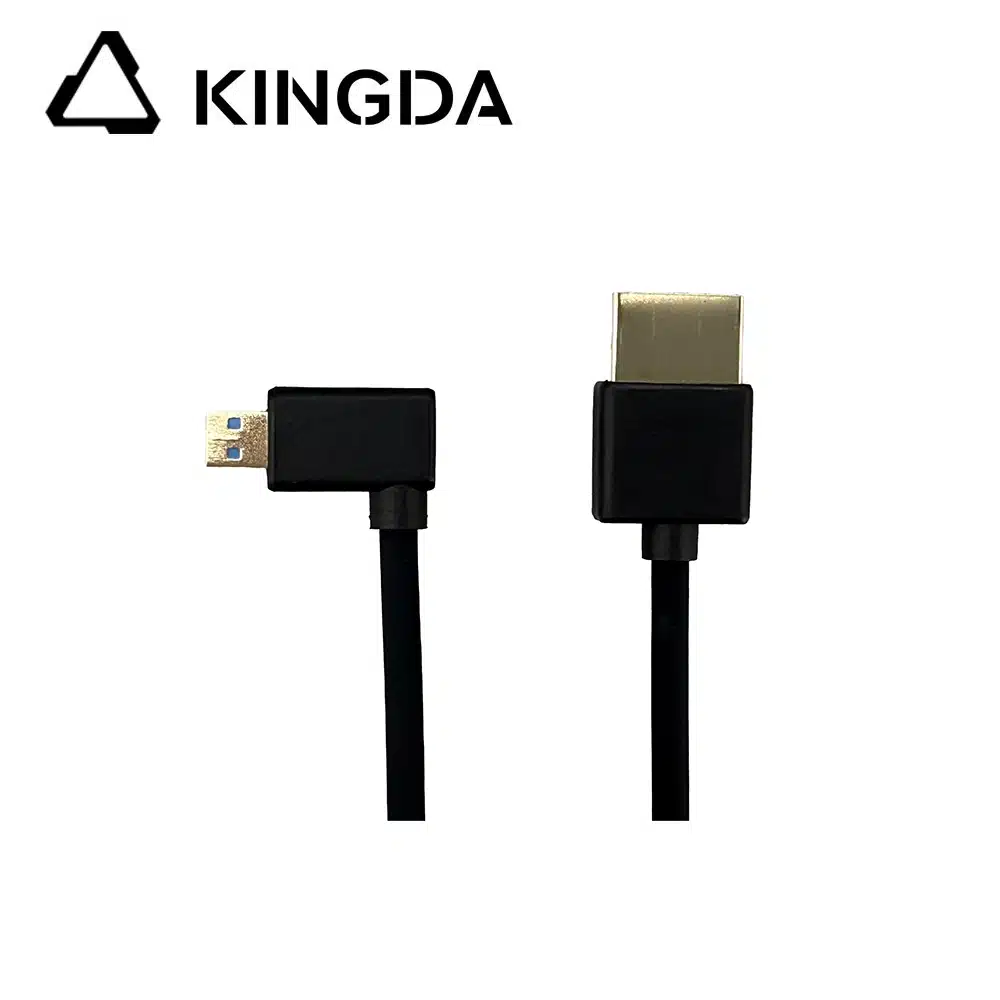silicone 90 degree micro hdmi to hdmi
