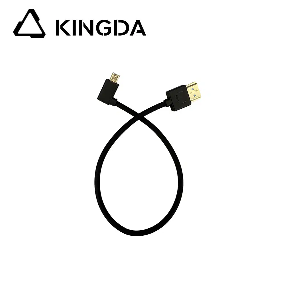 silicone Slim right angle micro HDMI 8K HDMI
