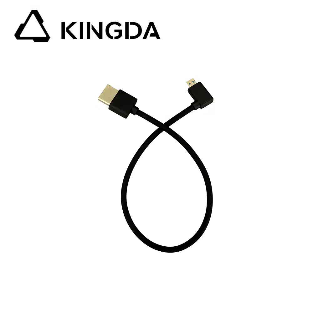 silicone right turn 8K micro HDMI